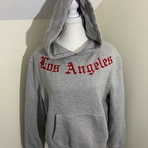Kendall & Kylie Embroidered Fleece Los Angeles Hoodie